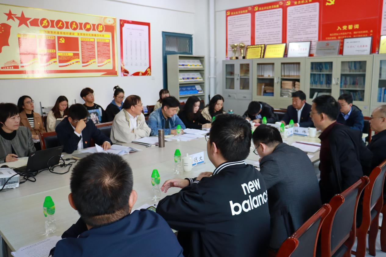 <strong>省教育厅党史学习教育巡回指导组检查水利与艺术党总支工作</strong>