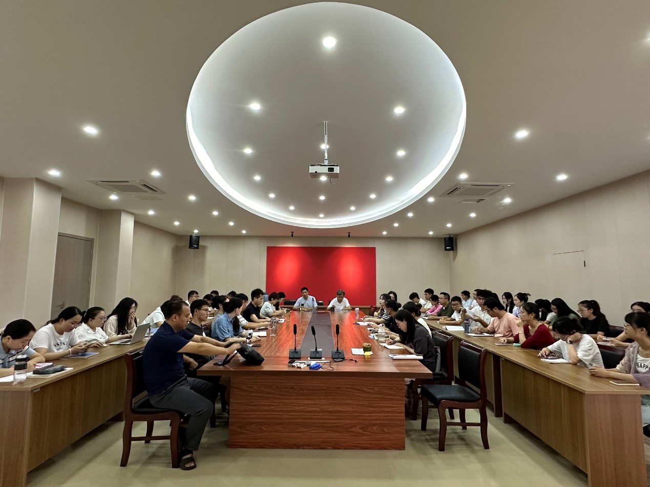 凝心聚力 奋发有为--计算机与人工智能学院召开新学期全体教职工大会