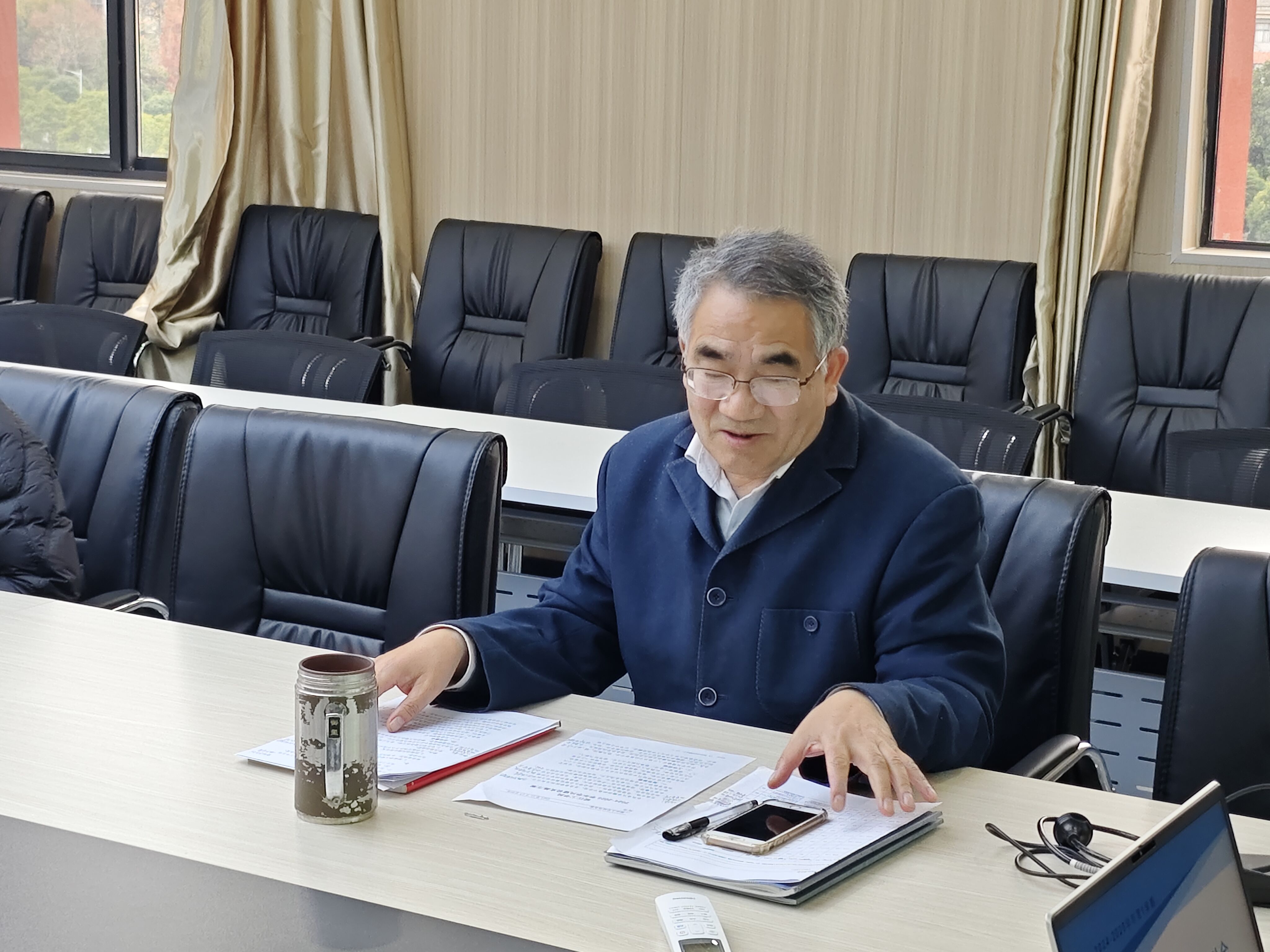 携手共进，共筑学风——财经学院党总支召开中心组学习扩大会